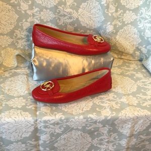 “ Michael Kors Red Flats “